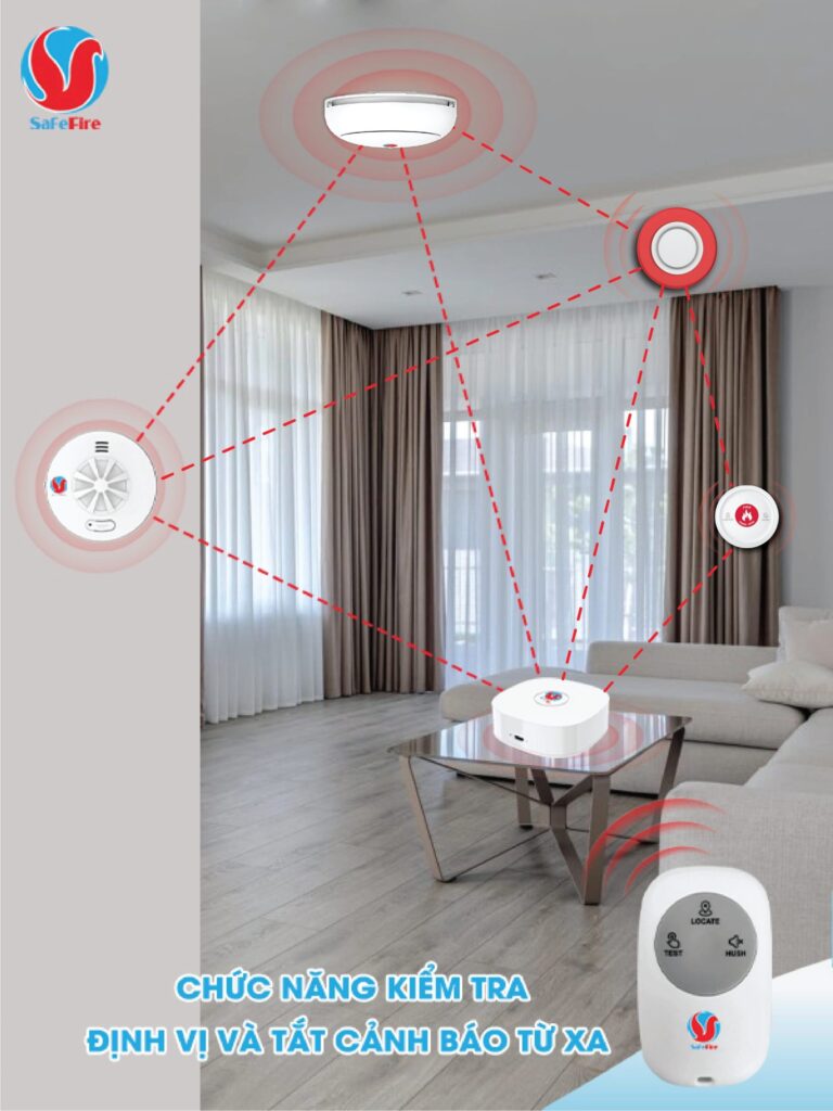 Úng dụng điều khiển báo cháy Safefire