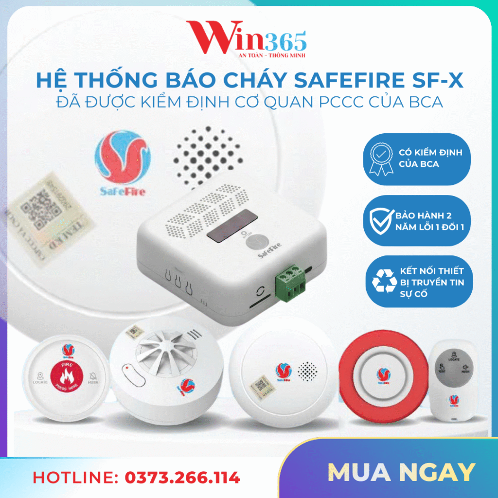 Hệ Thống Báo cháy SafeFire SFX