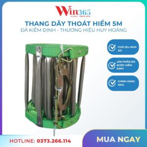 Thang dây thoát hiểm 5m Hoàng Huy