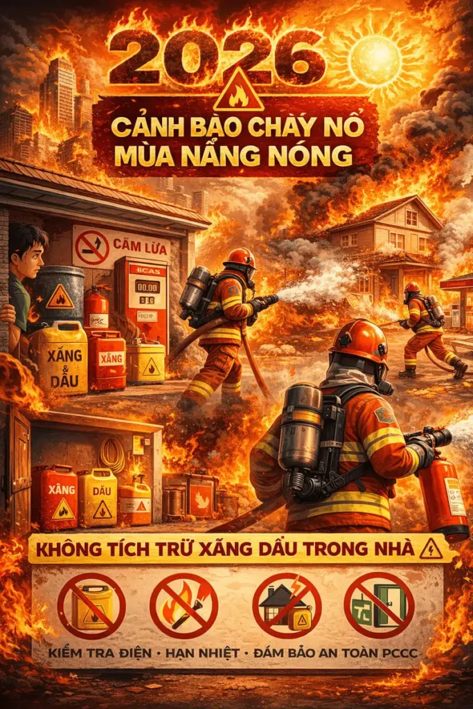 Tình Hình Cháy Nổ Tháng 3/2026