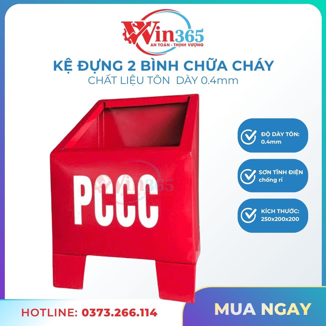 Kệ đựng 1 bình chữa cháy