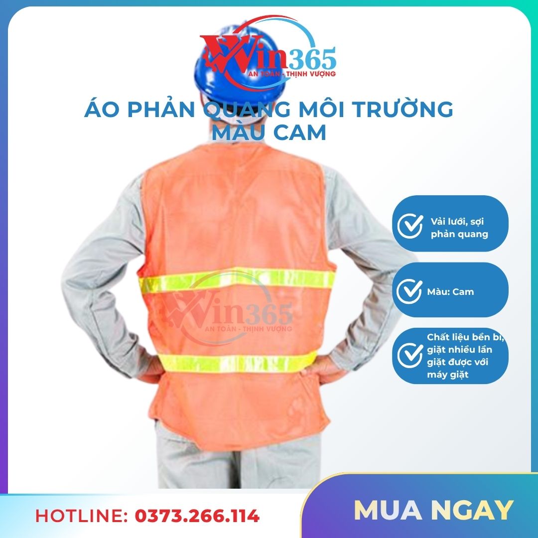 Áo phản quang màu cam