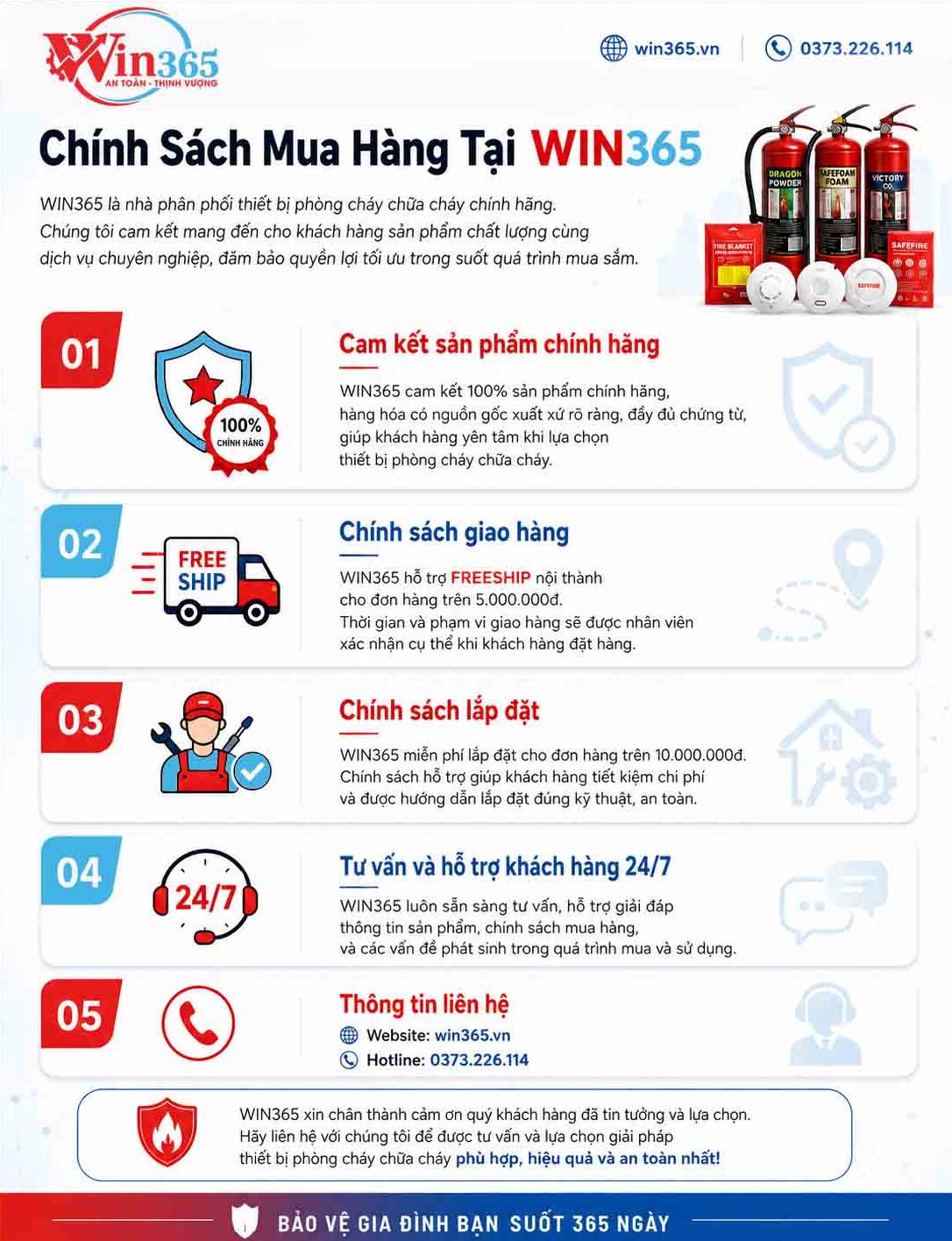 Chính sách mua hàng