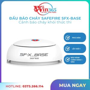 Đầu báo cháy SafeFire SFX-Base Chính hãng bảo hành 12 tháng, pin bền 5 năm