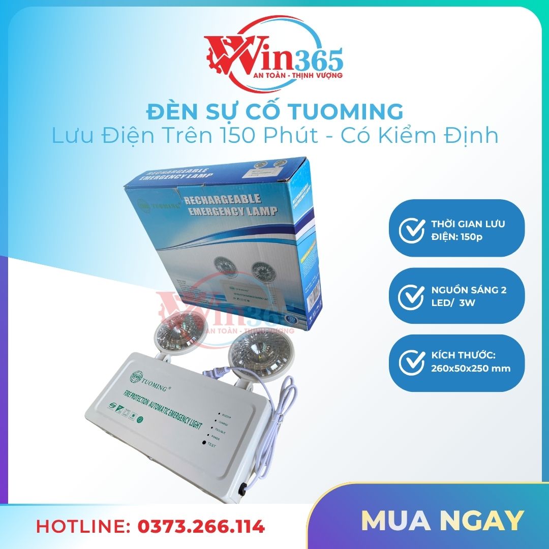 Đèn sự cố tuoming và hộp