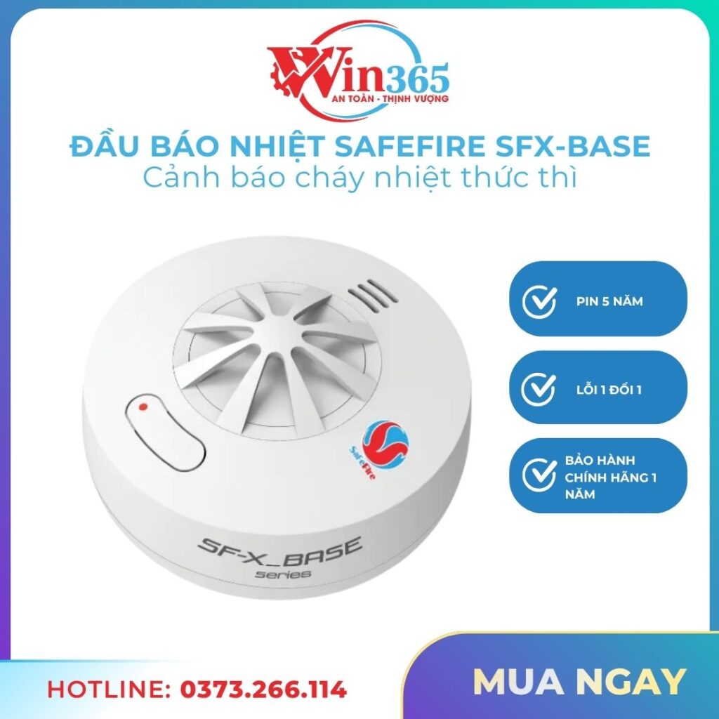 Đầu báo nhiệt SafeFire SFX-Base
